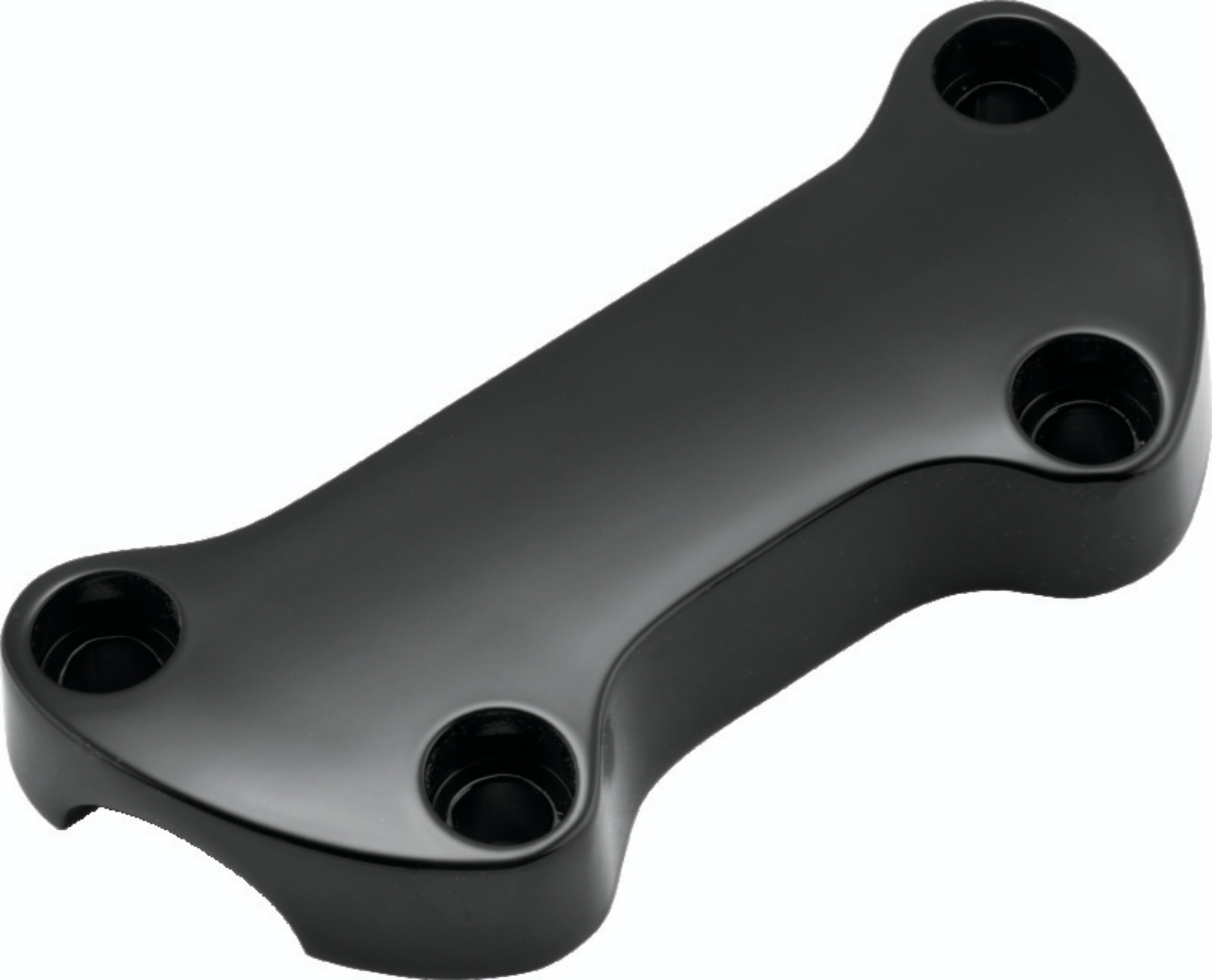 Picture of Bikers Choice 74-Up Black Plain Handlebar Clamp With 1in. Bars