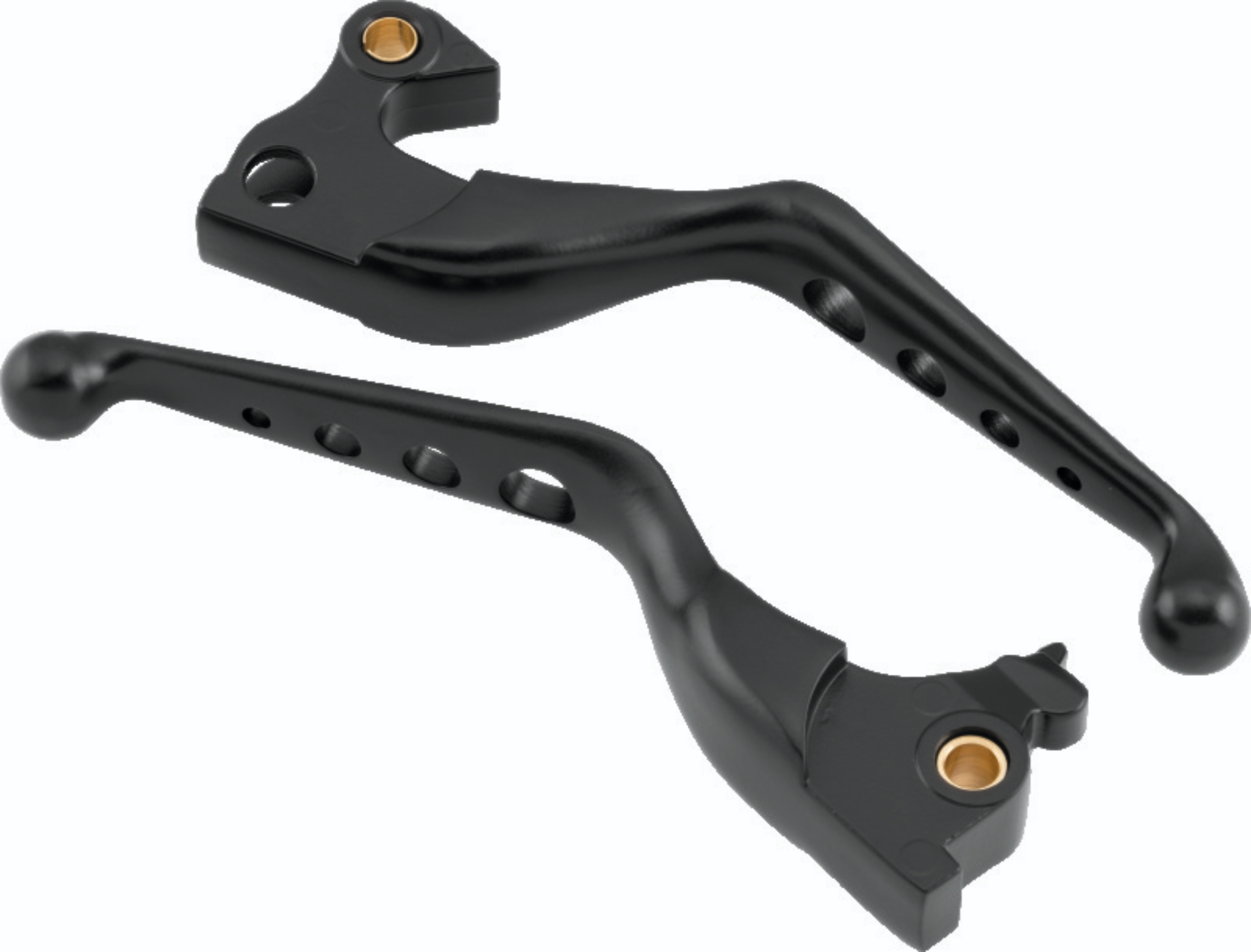 Picture of Bikers Choice 14-22 XL Black O Series 4 Hole Lever Set