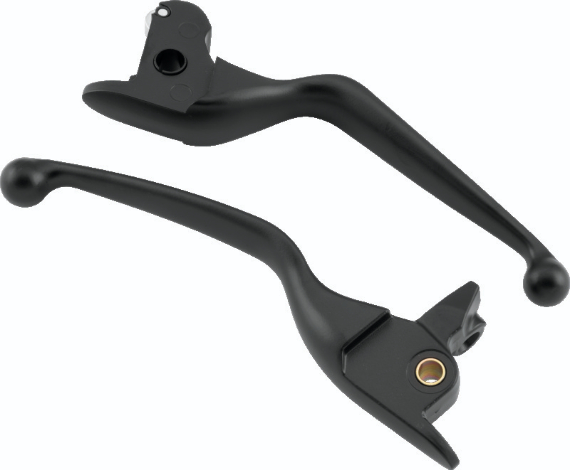Picture of Bikers Choice 14-16 FLH FLT Black Hydraulic Clutch / Brake Lever Set