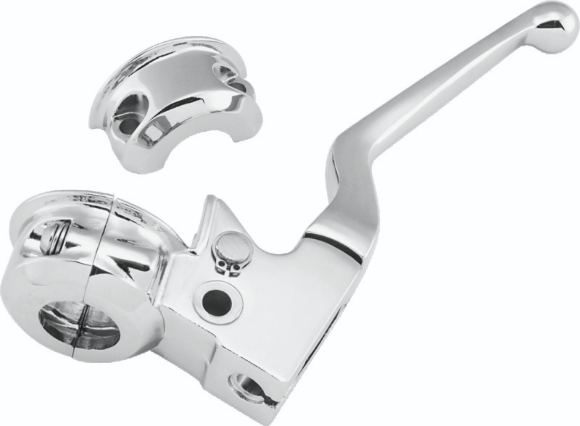 Picture of Bikers Choice 82-95 Big Twin / XL Chrome Clutch Lever With Bracket