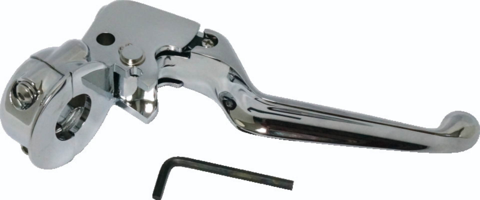 Picture of Bikers Choice 96-14 Big Twin (Exc. 08-14 FLH/FLT) / 96-03 XL Chrome Clutch Lever With Bracket