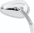 Picture of Bikers Choice 65-Up Chrome Tapered Mirrors Universal Custom Pair