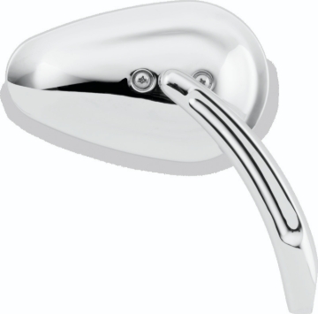 Picture of Bikers Choice 65-Up Chrome Tapered Mirrors Universal Custom Pair