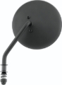 Picture of Bikers Choice Black 4 Inch Round Mirror Short Left Universal