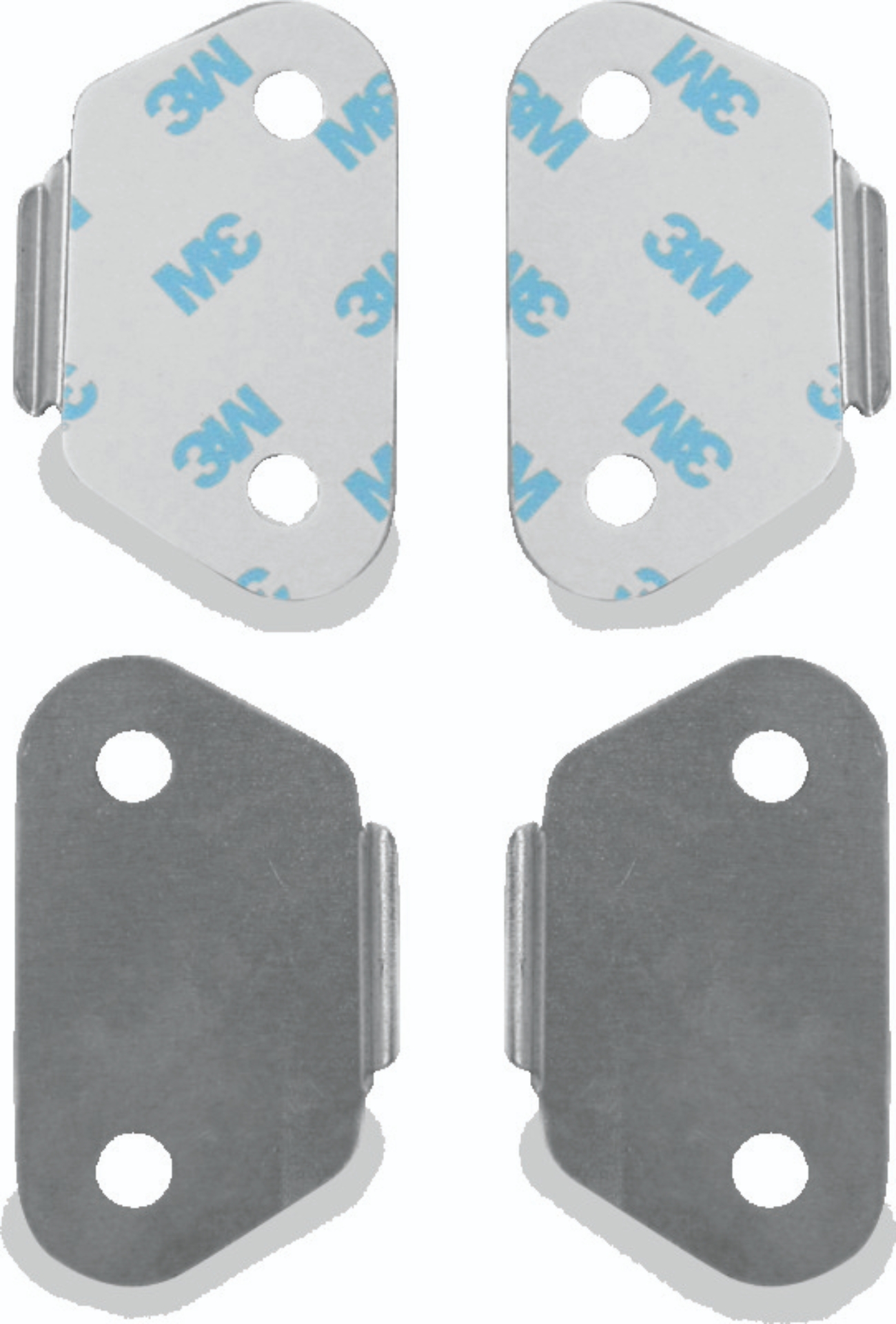 Picture of Bikers Choice 93-13 Touring Hard Bag Cover Wear Plates Pr