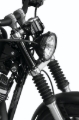 Picture of Bikers Choice 39MM Black Short Fork Boots Extended 5in / Collapsed 2.25in (Pair)