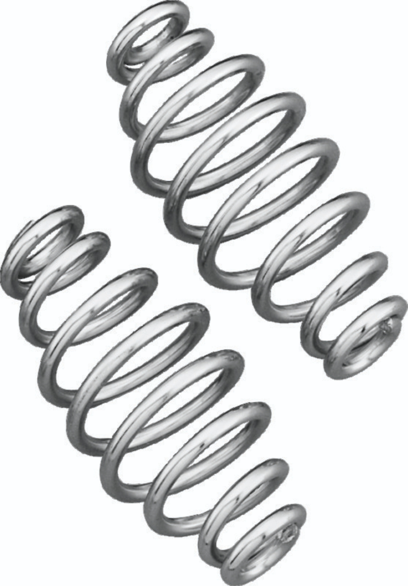 Picture of Bikers Choice 5 Inch Chrome Solo Seat Springs Universal Custom Pr
