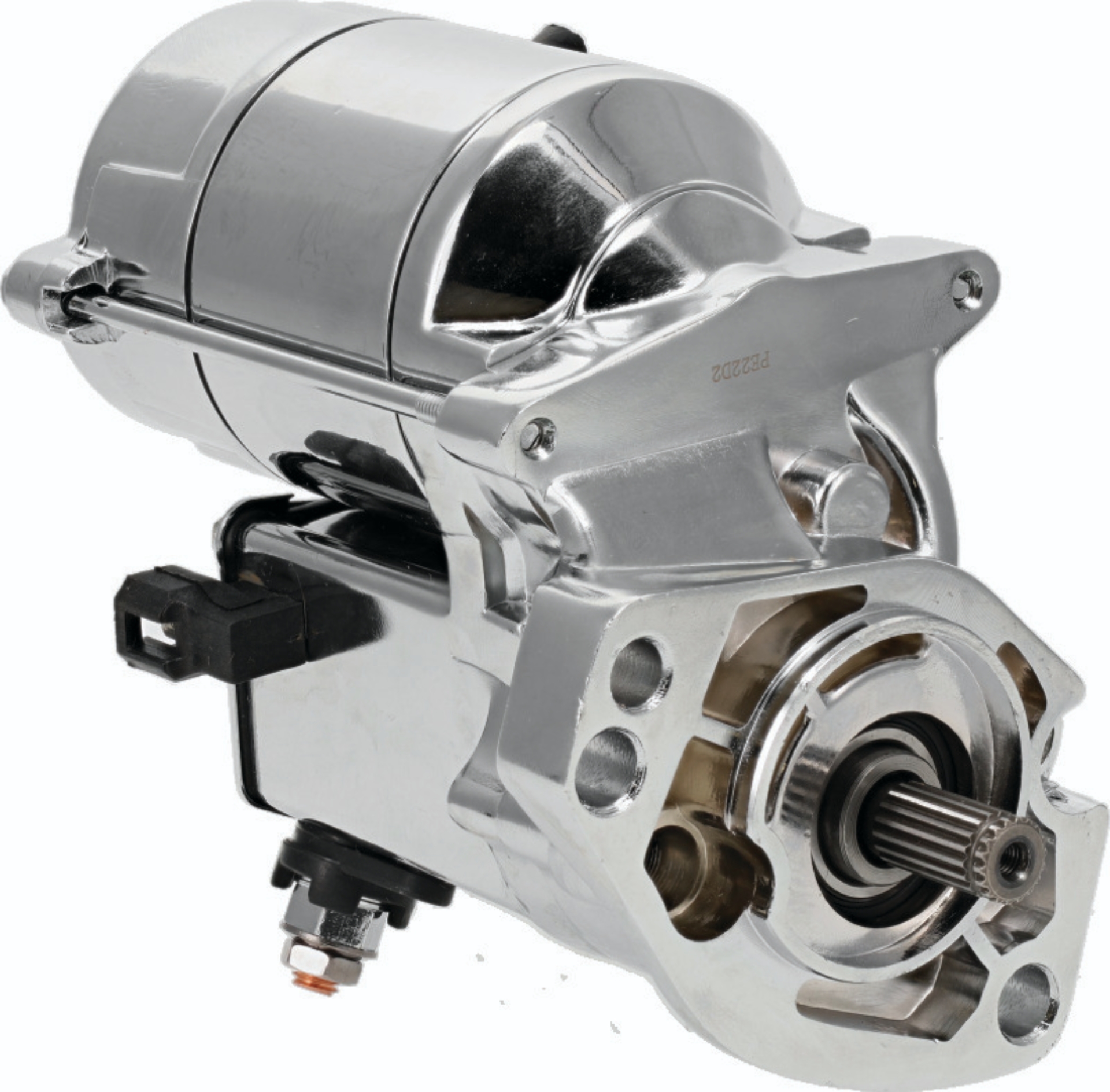 Picture of Bikers Choice 89-06 Big Twin (Except 06 Dyna) Chrome 1.2KW Starter