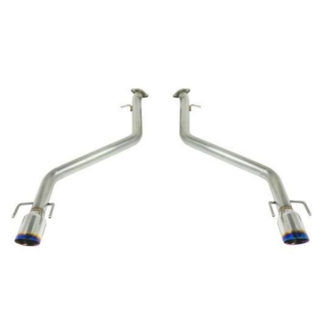 Picture of REMARK 2021+ Lexus IS300/ IS350 Axle Back Exhaust - Burnt Stainless Double Wall Tip(Muffler Version)