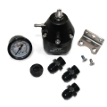 Picture of DeatschWerks DWR2000 AFPR + Pressure Gauge + 10AN & 8AN Fittings - Anodized Black