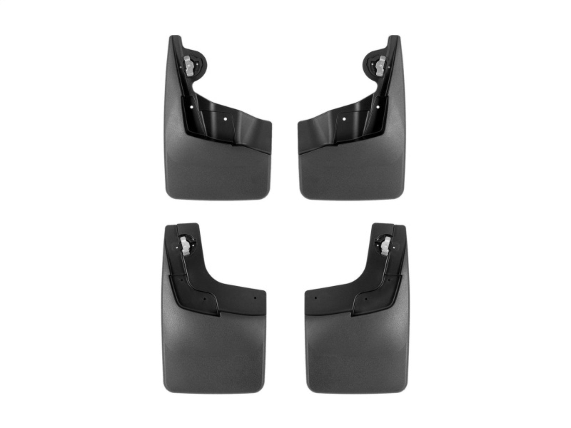Picture of WeatherTech 23-24 Chevrolet Colorado (w/o Optional Wheel Moldings) No Drill MudFlaps - Black