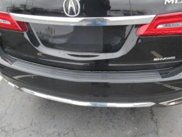 Picture of WeatherTech 17-20 Acura MDX BumperTopper - Black