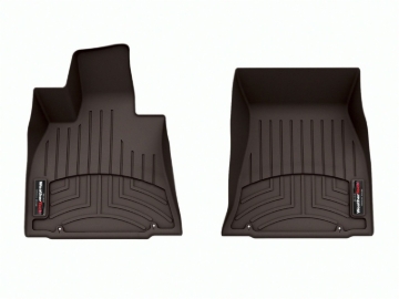 Picture of WeatherTech 23-24 Genesis Electrified G80 Front FloorLiner - Cocoa