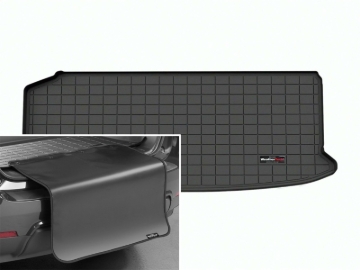 Picture of WeatherTech 2024 Toyota Grand Highlander Cargo Liner w/Bumper Protector (w/ Audio) - Black