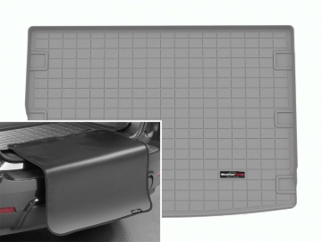 Picture of WeatherTech 23-24 Genesis GV60 Cargo Liner W/ Bumper Protector - Grey