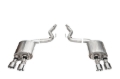 Picture of Corsa 24+ Ford Mustang Dark Horse 5.0L 3in Dual Rear Exit Axle-Back w/Twin 4.5in Polish Slash Tips