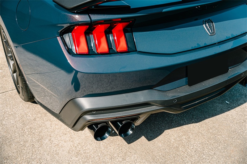Picture of Corsa 24-25 Ford Mustang Dark Horse 5.0L 3in Dual Rear Cat-Back w/Twin 4.5in Black PVD Straight Tips