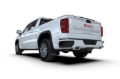Picture of Rally Armor 19-25 GMC Sierra 1500 AT4 Black UR Mud Flap w/ White Logo