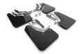 Picture of Rally Armor 25-26 Hyundai Ioniq 5 N Black Mud Flap w/Metallic Black Logo