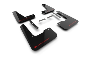 Picture of Rally Armor 24-26 Hyundai Elantra N/N Line Black Mud Flap w/Red Logo