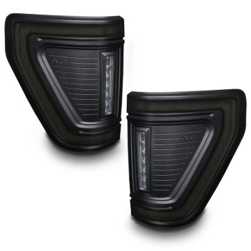 Picture of Oracle Lighting 21-24 Ford F-150 (Black Series) Flush Style LED Tail Lights