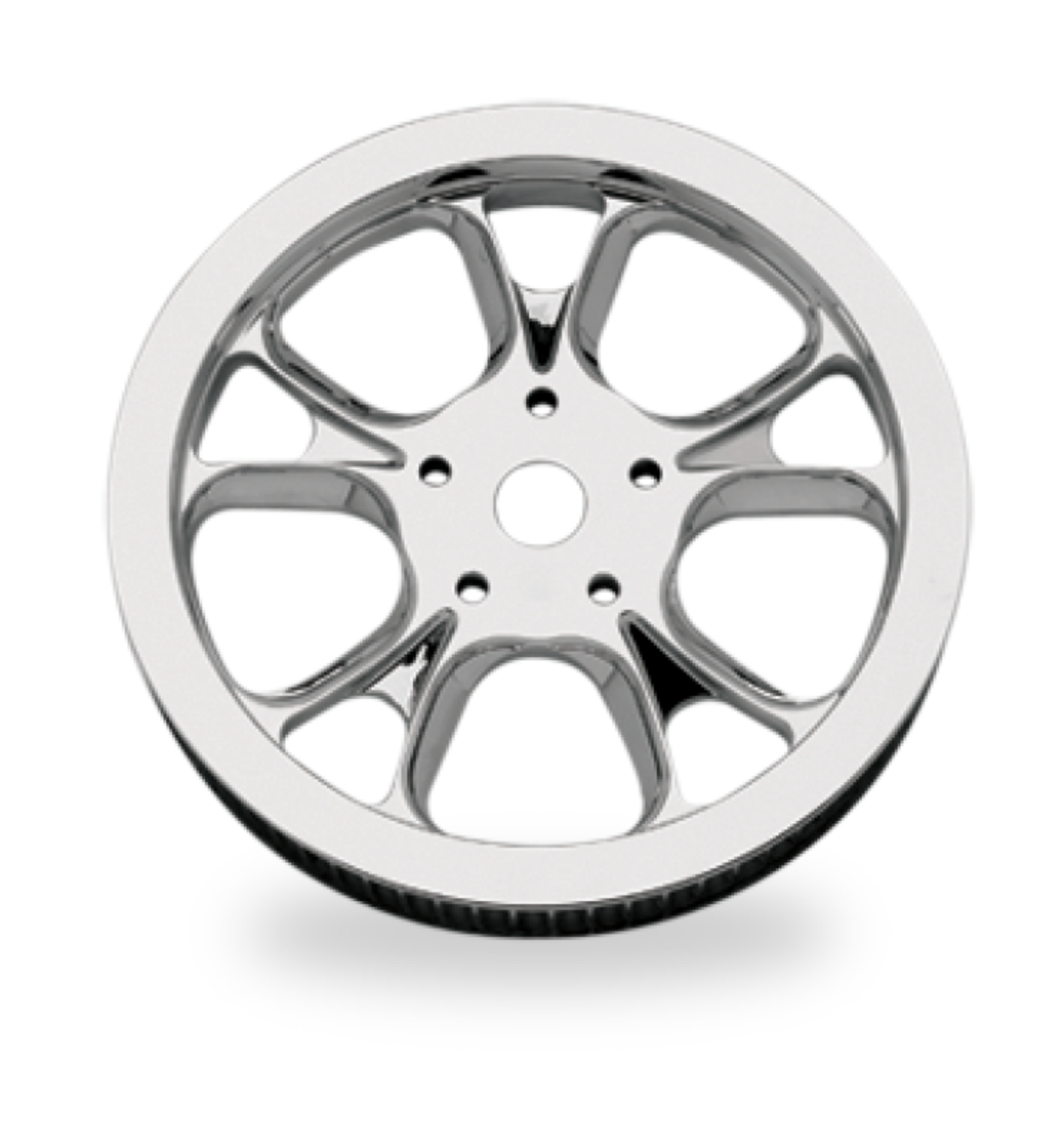 Picture of Performance Machine Belt Pulley 66T x 1in Galaxy - Chrome
