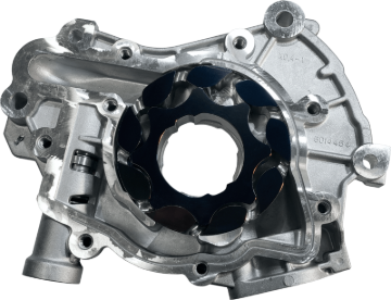 Picture of Boundary 2024+ Ford Coyote V8 Billet Gear Vane Ported Treated Oil Pump Assembly w/Billet Back Plate