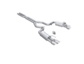 Picture of MBRP 2024+ Ford Mustang GT Armor Lite 3in Steet Profile Catback Exhaust - Stainless Steel Tips