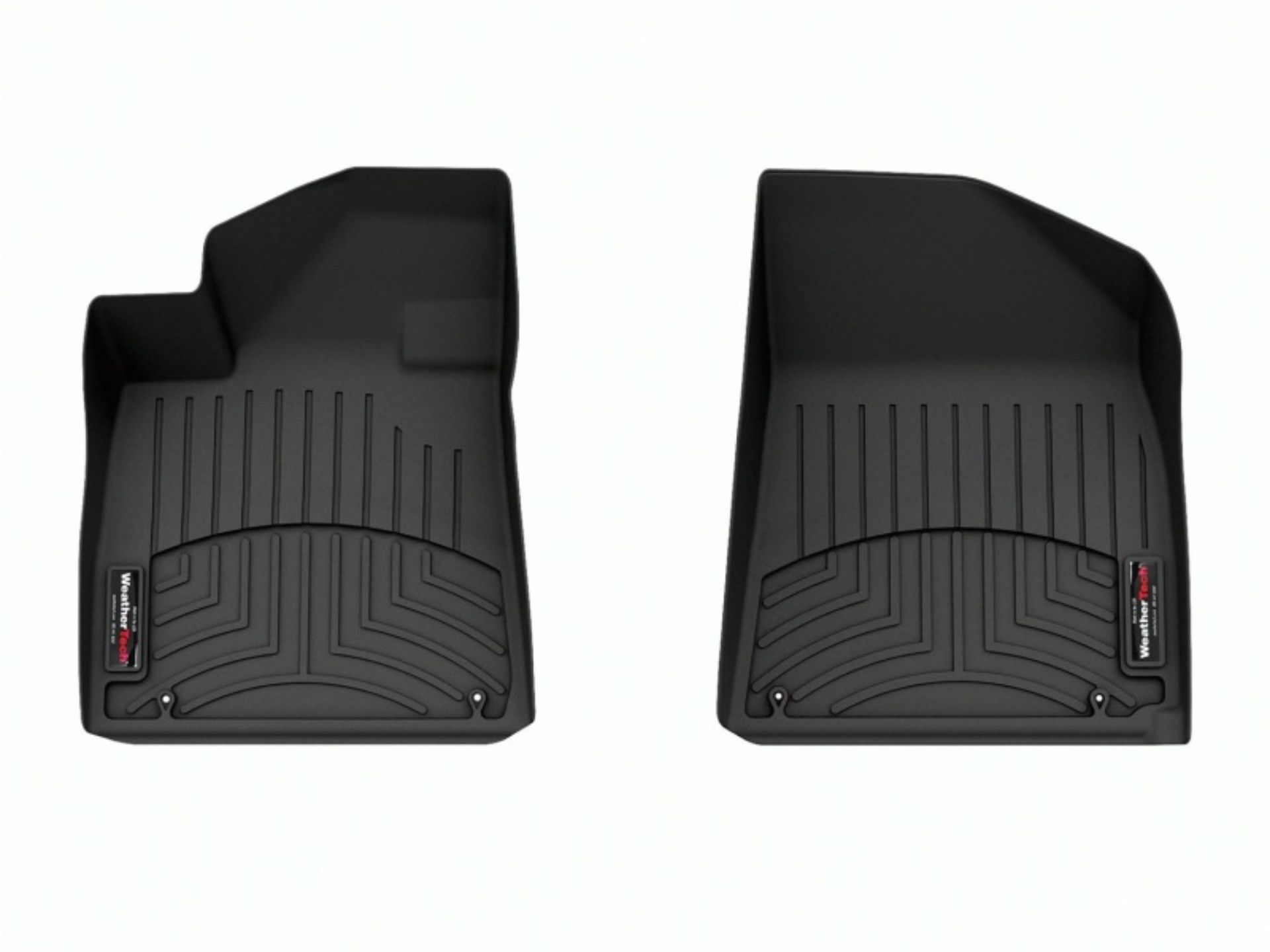 Picture of WeatherTech WT FloorLiner-Front-Blk Floor Mats - 4418081
