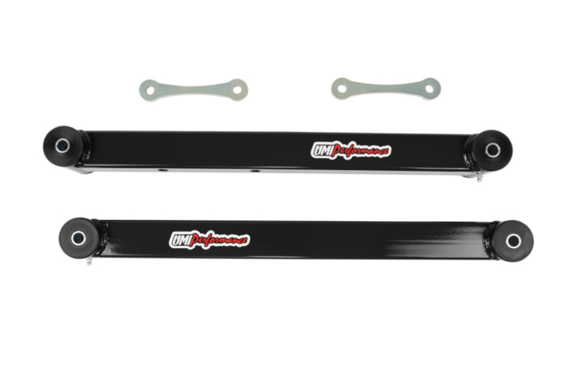 Picture of UMI Performance 78-96 GM B-Body Boxed Extended Length Lower Control Arms w/Poly Bushings - Black