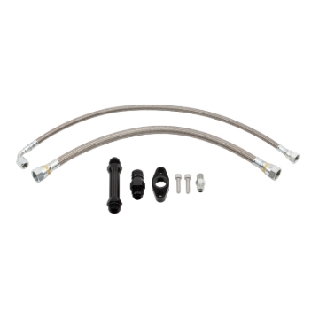 Picture of Wehrli Cummins High Mount 2nd Gen Turbo Swap Oil Line Kit