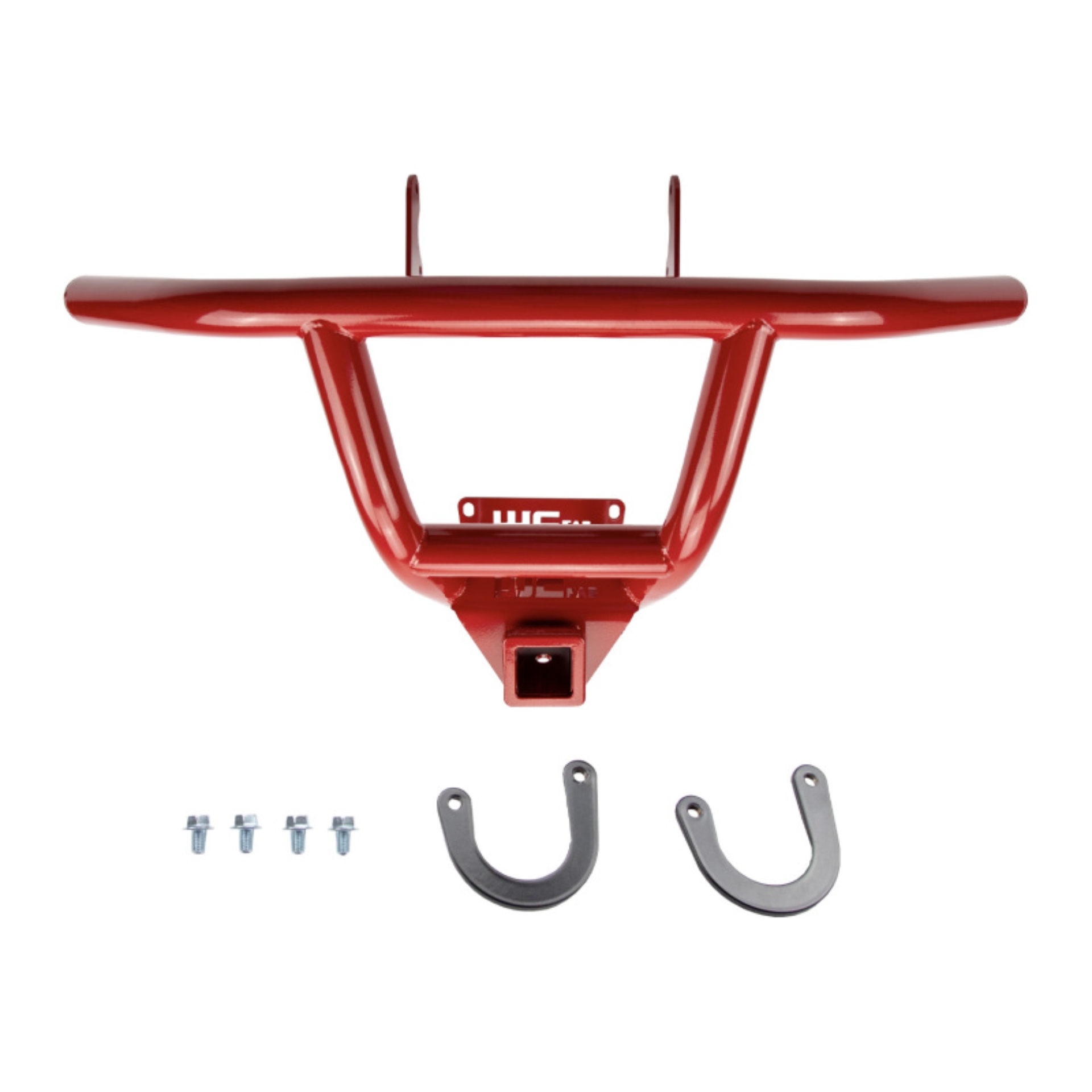 Picture of Wehrli 19-22 Honda Talon X/R Rear Bumper w/ Receiver Hitch - Semi-Gloss Black