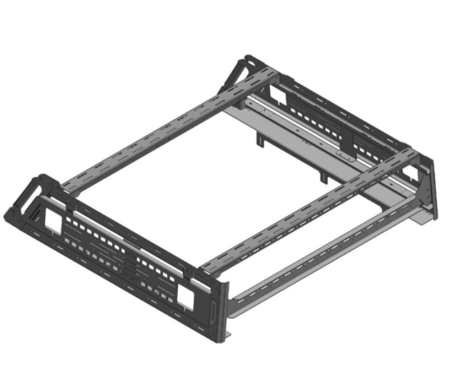 Picture of Rock Slide Engineering 15-22 Toyota Tacoma Tacoma Short Bed Overland Deluxe Rack Kit