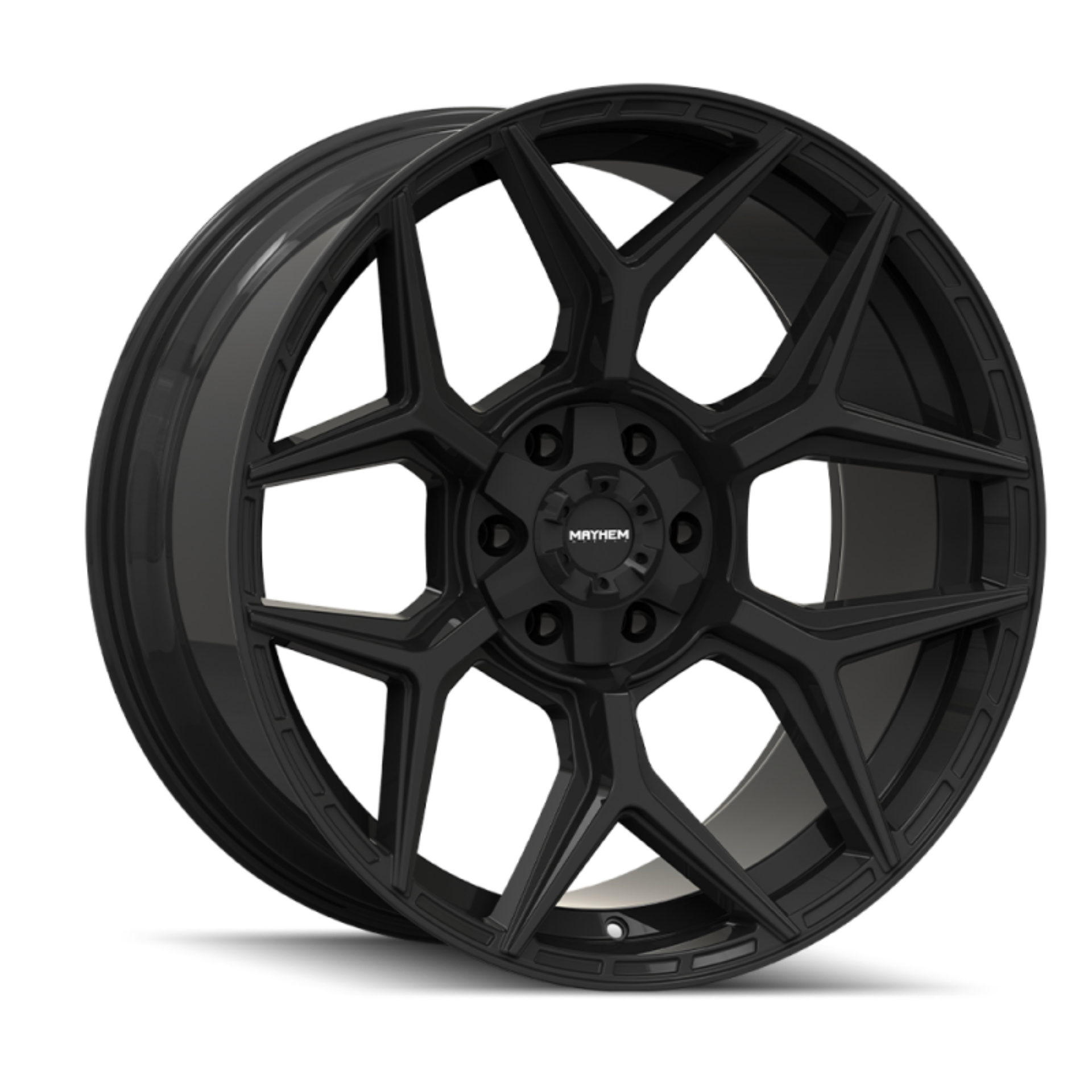 Picture of Mayhem Vanquish 8119 20X9 / 6x135/6x139.7 / 0mm Offset / 106.1mm Hub - Gloss Black