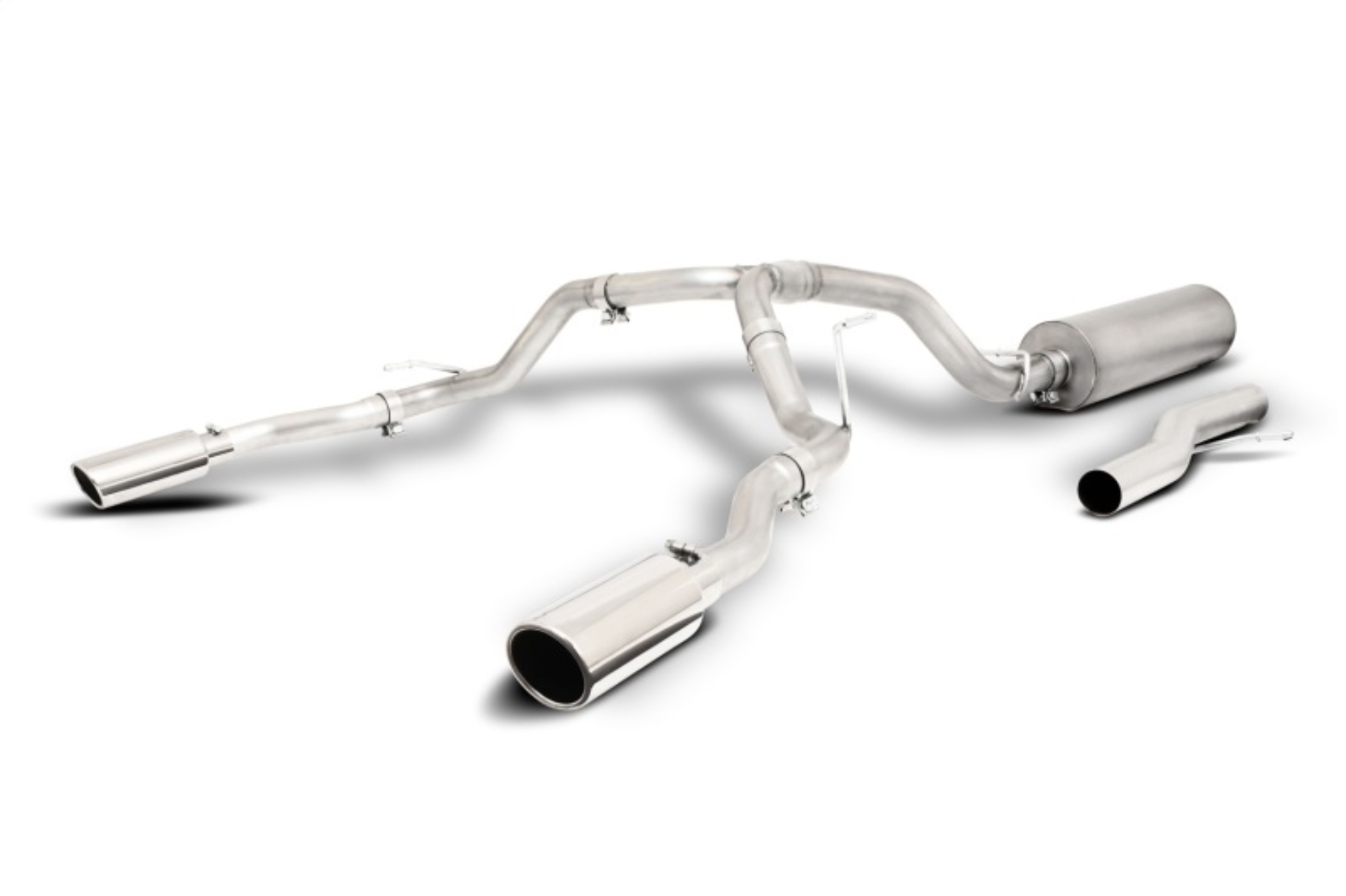 Picture of Gibson 21-22 GMC Yukon/ Chevrolet Tahoe 5.3L 2/4wd Cat-Back Dual Split Exhaust