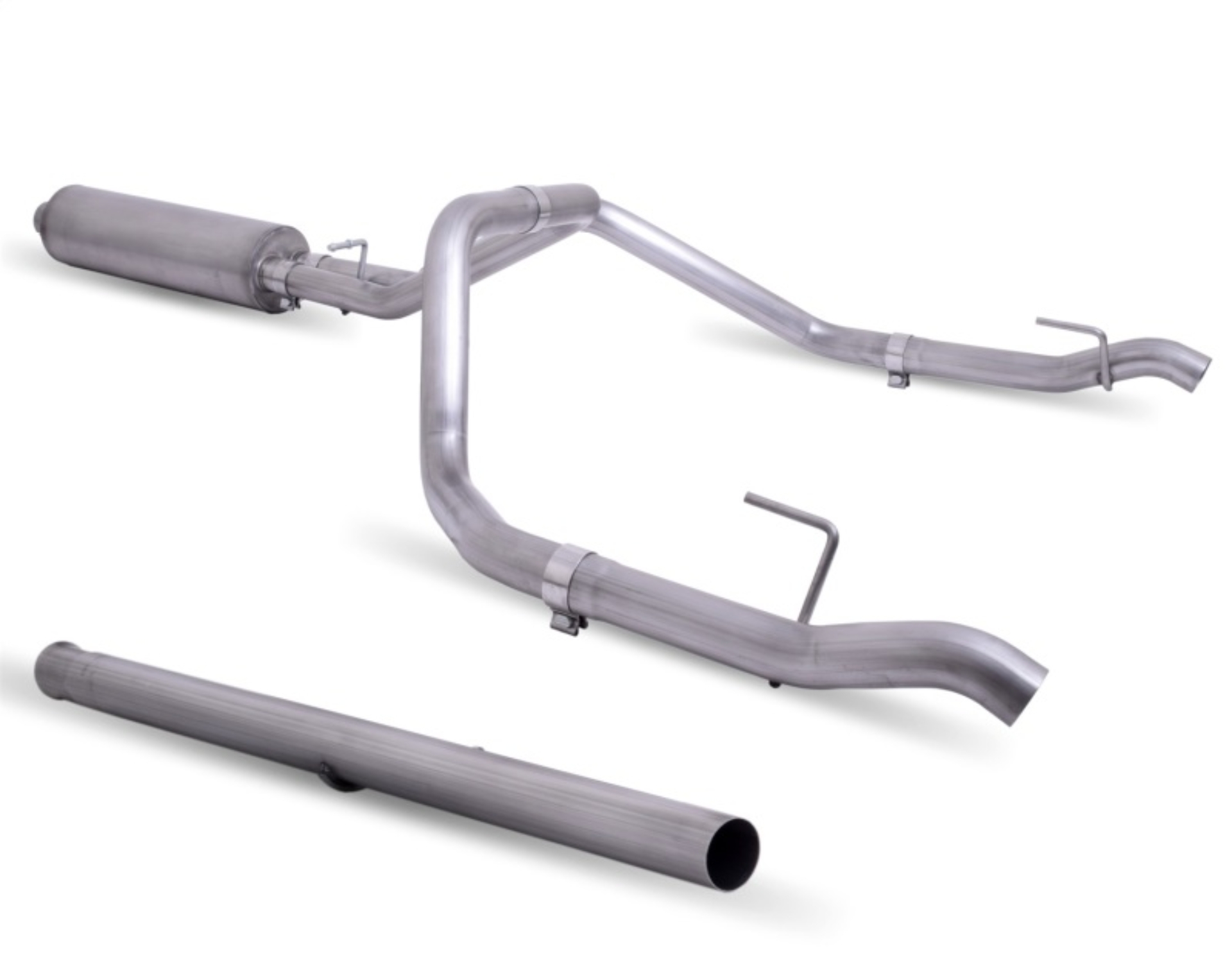 Picture of Gibson 19-23 Silverado/GMC Sierra 1500 5.3L Crew Cab Cat-Back Dual Split Exhaust