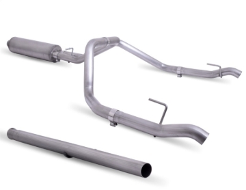 Picture of Gibson 19-23 Silverado/GMC Sierra 1500 5.3L Crew Cab Cat-Back Dual Split Exhaust