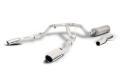 Picture of Gibson 21-22 GMC Yukon XL Denali/Suburban 6.2L 2/4wd Cat-Back Dual Split Exhaust - Stainless