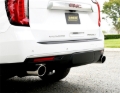 Picture of Gibson 21-22 GMC Yukon XL Denali/Suburban 6.2L 2/4wd Cat-Back Dual Split Exhaust - Stainless