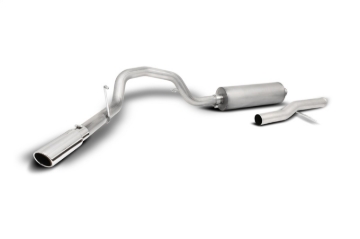 Picture of Gibson 21-22 GMC Yukon/Chevrolet Tahoe 5.3L 2/4wd Cat-Back Single Exit Exhaust - Stainless