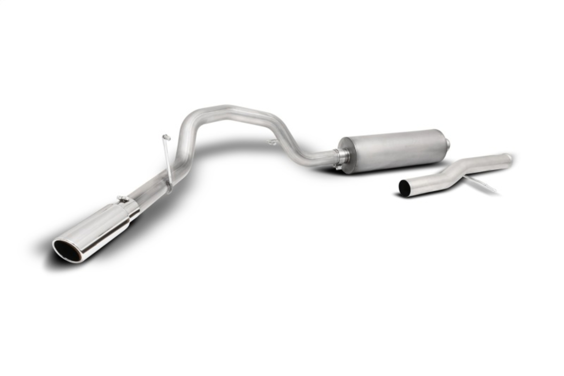 Picture of Gibson 20-22 Chevrolet Silverado/GMC Sierra 2500-3500 HD Crew Cab Cat-Back Exhaust - Stainless