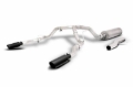 Picture of Gibson 21-23 GMC Yukon/Chevrolet Tahoe 5.3L 2/4wd Black Elite Cat-Back Exhaust -Stainless