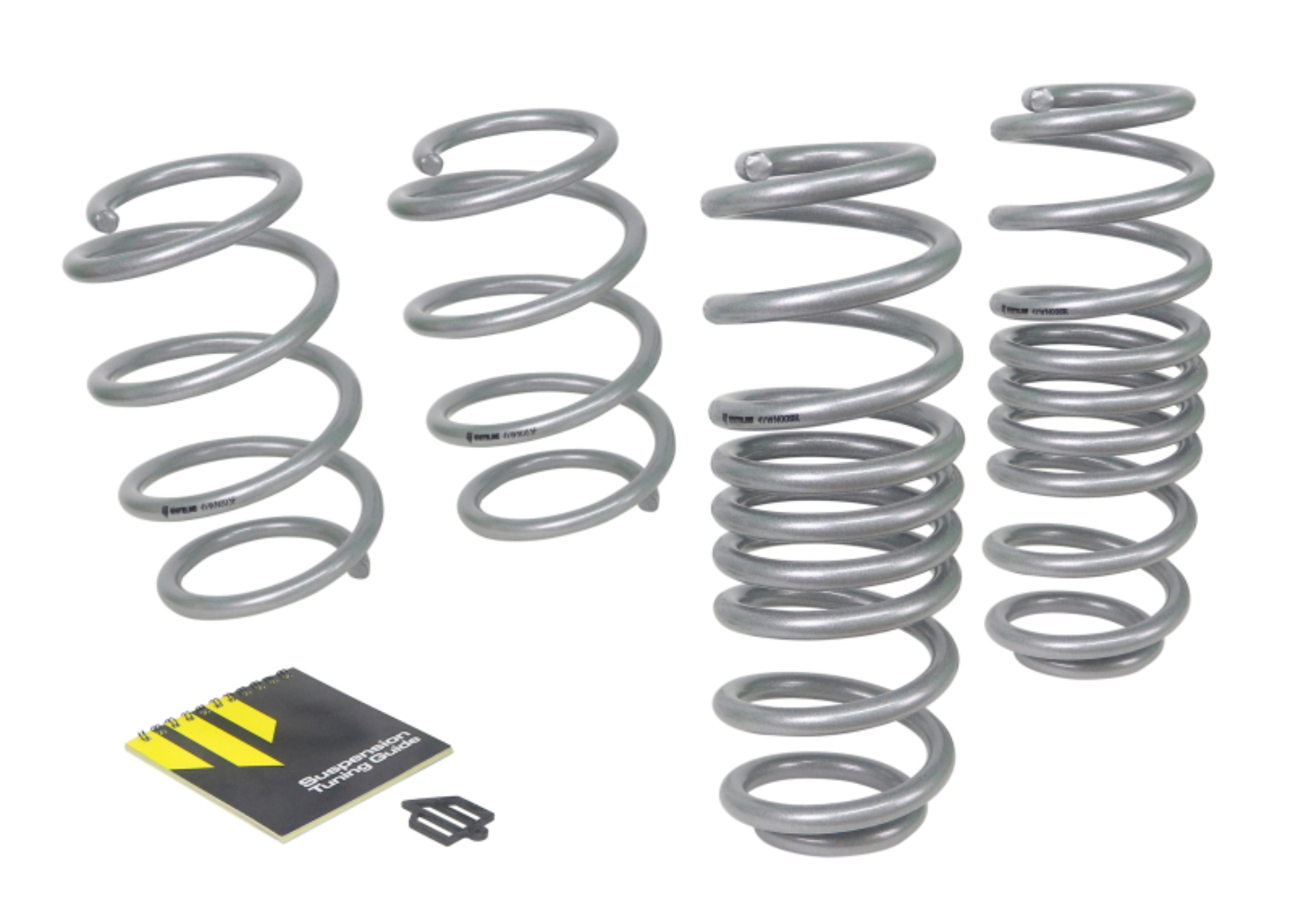 Picture of Whiteline 2022+ Volkswagen Golf R Front & Rear Lowered Coil Springs
