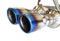 Picture of Invidia 22+ Toyota GR Corolla R400 Rolled Titanium Tip Cat-Back