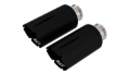 Picture of Borla 21-24 RAM 1500 TRX 6.2L V8 4WD CCSB 5in. Black Coated Optional Tips - 304SS