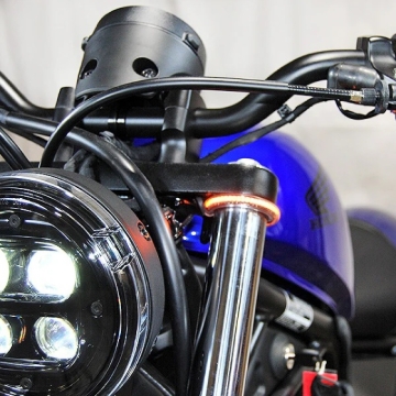 Picture of New Rage 17+ Honda Rebel 500 Front Turn Signals