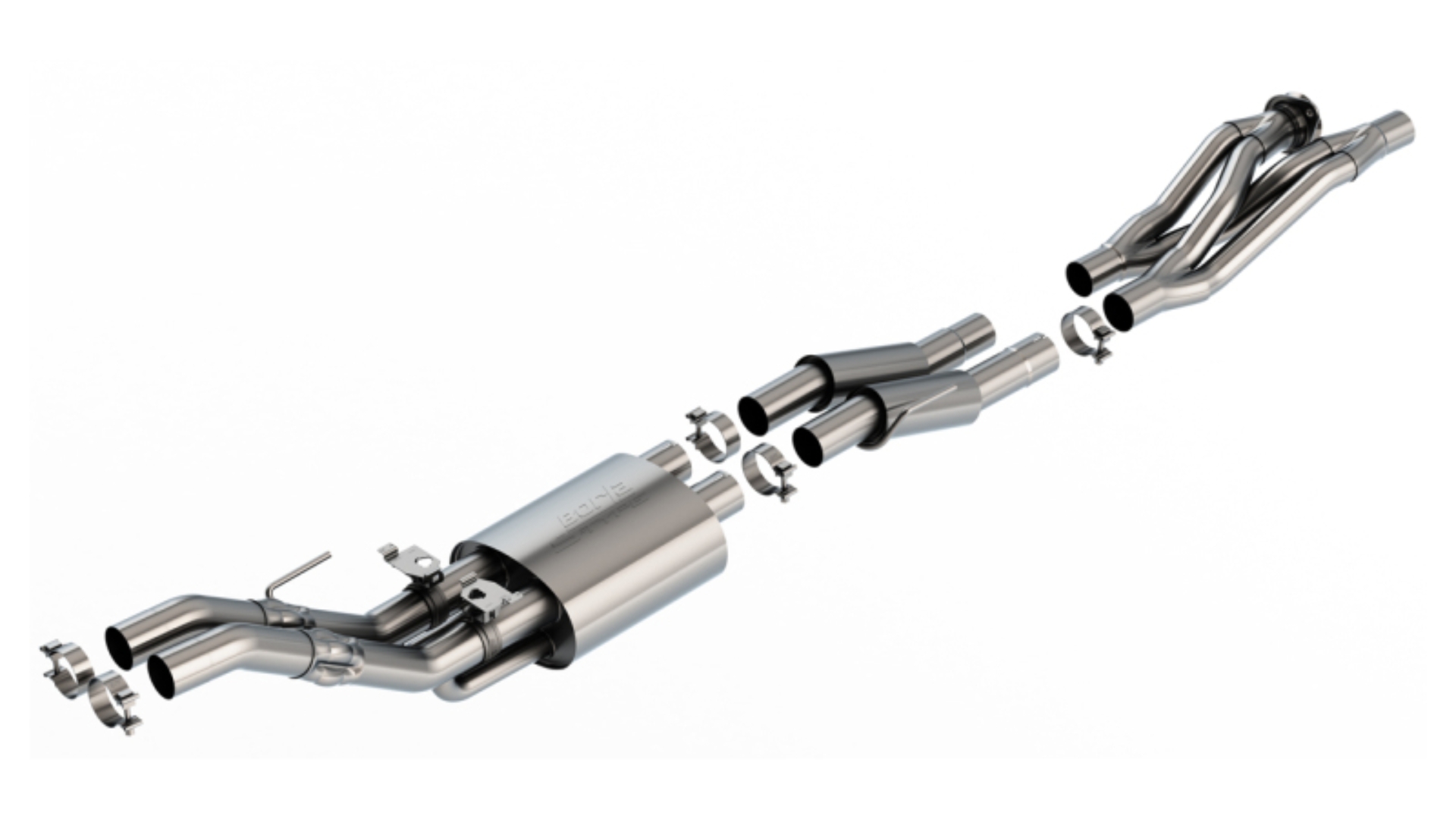 Picture of Borla 23-24 Ford F-150 Raptor R S-Type Catback Exhaust
