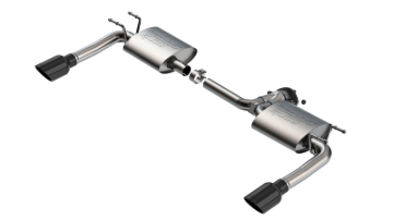 Picture of Borla 19-23 Mazda 3 NA / 21-23 Mazda 3 Turbo S-Type Axle Back Exhaust w/ 4in Black Tips
