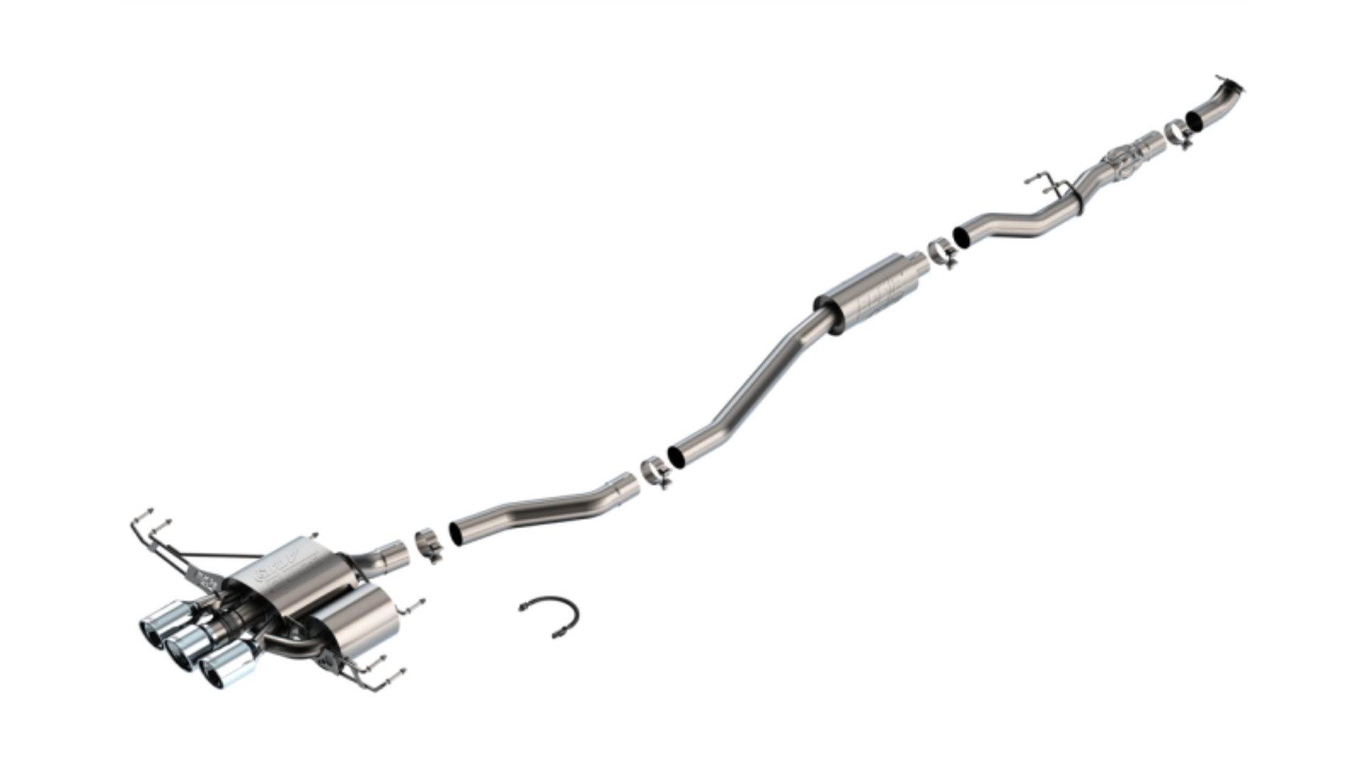 Picture of Borla 2023 Honda Civic Type R MT ATAK Catback Exhaust w/ 4in Tips