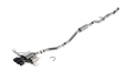 Picture of Borla 2023 Honda Civic Type R MT ATAK Catback Exhaust w/ 4in Black Anodized Carbon Fiber Tips
